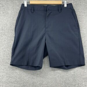 BYLT Premium Basic Golf Shorts Men Size 31 Dark Blue Elastic Waist